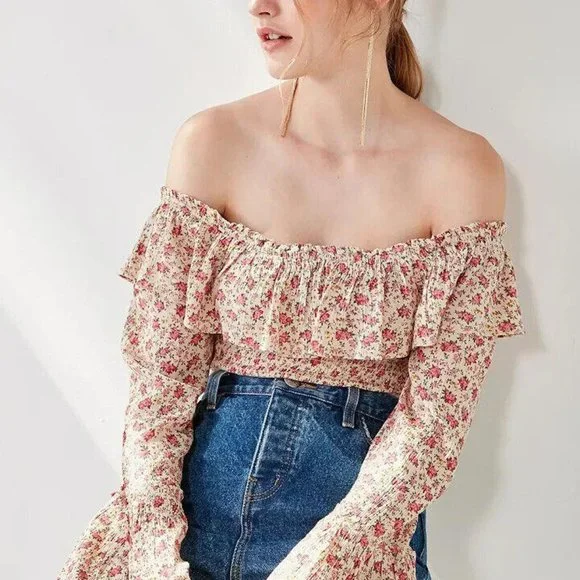 dusty rose off shoulder dress Alluring Dusty Rose Ball Gown with 3D Flowers and Detachable Bow M / Dusty Rose